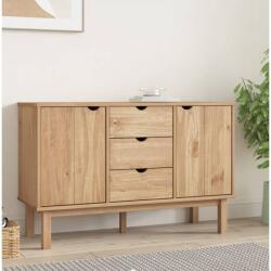 vidaXL Servantă OTTA, 113, 5x43x73 cm, lemn masiv de pin (348591) Comoda