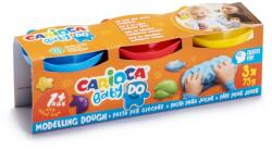 CARIOCA Plastilina Baby Dough Carioca 3×75 g/cutie