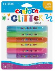 Carioca Lipici CARIOCA Glitter Nepn, 6 culori/blister