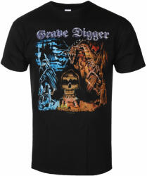 Plastic Head Tricou bărbați GRAVE DIGGER - RHEINGOLD - NEGRU - PLASTIC HEAD - PH12019