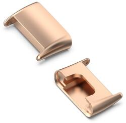 gigapack Óraszíj csatlakozó adapter (1 pár, átalakító, fém, 18 mm) ROZÉARANY Xiaomi Mi Band 7 Pro (GP-129269)