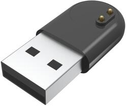 Gigapack USB töltő (mágneses csatlakozás, okosóra töltés) FEKETE Xiaomi Mi Band 5, Xiaomi Mi Band 6 , Xiaomi Mi Band 7 (GP-128470)