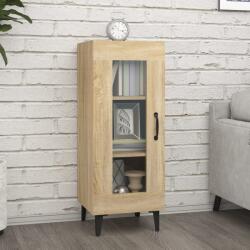 vidaXL Servantă, stejar sonoma, 34, 5x34x90 cm, lemn compozit (812405) Comoda