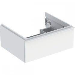 Geberit iCon alsó szekrény mosdóhoz, egy fiókkal, 59.2x24.7x47.6cm, fehér/matt fényezett, fehér/matt porbevonatos 502.310. 01.3 (502.310.01.3)