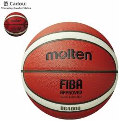 Molten Minge baschet Molten B6G4000, aprobata FIBA, marime 6 , oficiala FRB (B6G4000)