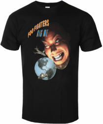 Plastic Head Tricou bărbați FOO FIGHTERS - BIG ME GLOBE - NEGRU - PLASTIC HEAD - MTRAF10950008