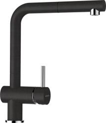 SCHOCK Schock Epos konyhai csaptelep, gránithatású felület, Cristalite Onyx, metalizált fekete, kihúzható fej (540120ONYX)