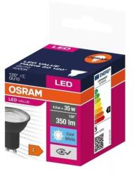 OSRAM LED Izzó VALUE PAR16 GU10/4, 5W/230V 4000K 120° fekete - Ledvance 4058075766457 (P225230)