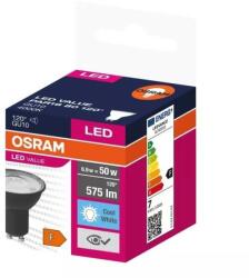 OSRAM LED Izzó VALUE PAR16 GU10/6, 9W/230V 4000K 120° fekete - Ledvance 4058075766631 (P225236)