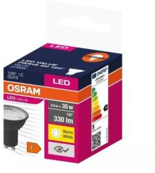 OSRAM LED Izzó VALUE PAR16 GU10/4, 5W/230V 2700K 120° fekete - Osram 4058075766426 (P225229)