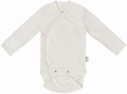 Bio Baby Боди с дълъг ръкав Bio Baby - Органичен памук, 56 cm, 1-2 месеца (97218104) - ozone