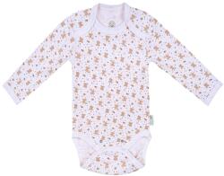 Bio Baby Боди с дълъг ръкав Bio Baby - Органичен памук, 86 cm, 12-18 месеца (97220131) - ozone