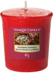 Yankee Candle Lumânare aromată Peppermint Pinwheels - Yankee Candle Peppermint Pinwheels Votive 49 g