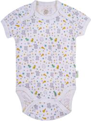 Bio Baby Боди с къс ръкав Bio Baby - органичен памук, 74 cm, 6-9 месеца, многоцветен (97220125) - baby