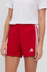 adidas Performance rövidnadrág GN5783 női, piros, sima, közepes derékmagasságú - piros S