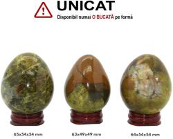  Ou din Opal Verde Minerala Naturala - 63-65 x 49-54 x 49-54 mm - 1 Buc