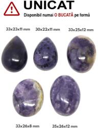  Cabochon Opal Fluorite Natural - Oval - Picatura - 30-35 x 22-26 x 8-12 mm - 1 Buc