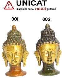 Statueta Cap Buddha din Bronz 13x8x7 cm - 1 Buc