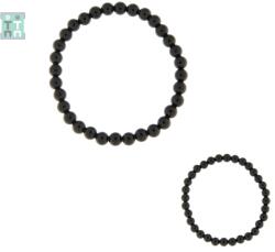  Bratara Turmalina Neagra Rotund 6x6 mm Diametru 56 mm - 1 Buc