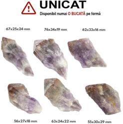  Super 7 Cristal Natural Brut - 55-76 x 24-33 x16-24 mm - 1 Buc