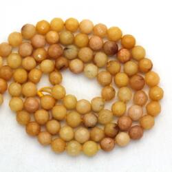  Margele Bijuterii Aventurin Piersic Rotund Fatetat 8 mm