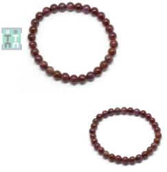  Bratara Safir Roz Diametru 54 mm - Margele Rotunde - 6 - 6, 9 mm