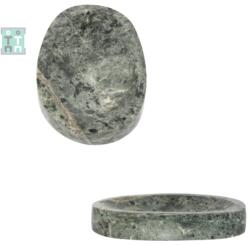 Bol din Jasp Verde Mineral Natural - 15x10x2 cm - Unicat