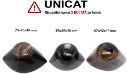  Agata Ochiul Lui Shiva Mineral Natural - 59-73 x 39-43 x 40-48 mm - ( XXL ) - 1 Buc