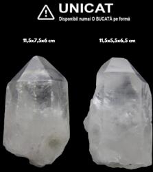  Cuart Lemurian Cristal Natural - 35-48 x 12-16 mm - Canal Energetic către Cunoașterea Universală - (XXL) - 1 Buc