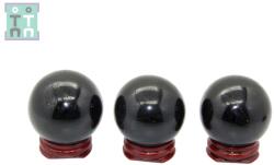  Sfera din Turmalina Neagra Minerala Naturala - 49-50 x 49-50 mm - 1 Buc
