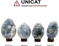 Geoda Naturala Celestit Ou - 8-10 x 5-7 x 5-7 cm - 1 Buc