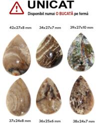  Cabochon din Opal Brandy Natural - Picatura 34-42 x 24-27 x 6-10 mm - 1 Buc