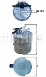 MAHLE filtru combustibil MAHLE KL 440/37 (KL 440/37) - automobilus