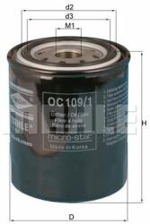 MAHLE Filtru ulei MAHLE OC 109/1 (OC 109/1) - automobilus