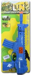 Magic Toys Katonai fegyver vibráló funkcióval kék szín 30cm (MKK139830)