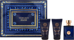 Versace Pour Homme Dylan Blue - EDP 50 ml + borotválkozás utáni balzsam 50 ml + tusfürdő 50 ml