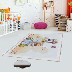 Oyo home Unicorn szőnyeg, 140x220 cm, poliészter, digitális nyomtatás, csúszásmentes, többszínű (ELS533-140x220)