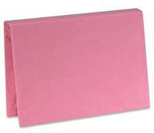 babymatex - Jersey lepedő gumival Rózsaszín 60x120 cm