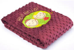 Sensillo takaró kétoldalas 75x100cm Hey Hello - babycenter-online