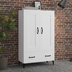 vidaXL Dulap înalt, alb, 70x31x115 cm, lemn compozit (812573) Comoda