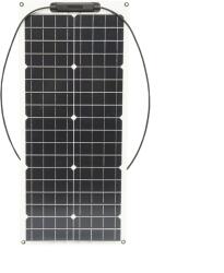 Breckner Germany Panou solar 50W fotovoltaic monocristalin, flexibil, cablu si conectori MC4 Breckner Germany (BK77547)