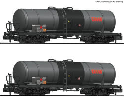 Fleischmann 825812 Tartálykocsi készlet, ÖMV, ÖBB IV-V (4005575253765)