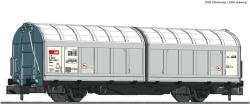 Fleischmann 826253 Eltolható oldalfalú kocsi, Hbbillns, SBB Cargo (4005575253864)