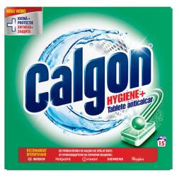Calgon Tablete anticalcar cu rol igienizant pentru masina de spalat Calgon Hygiene+, 15 tablete