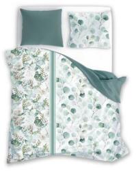  Trendy pamut ágyneműhuzat, Zöld virágos, 2 részes