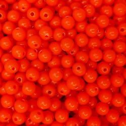 CsimpiStore Gyöngy Neon Narancs (5mm, Műanyag) 20g/csomag