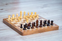  Nagy LUX mágneses fa sakk-készlet