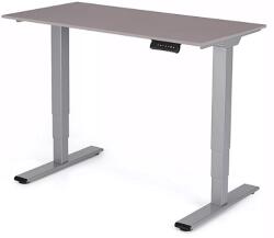 Liftor Vision, 160x80x2, 5 cm, Sarkvidéki szürke, Sarkvidéki szürke/Szürke, állítható magasságú asztal