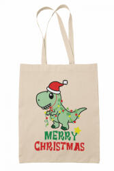  T-rex karácsony - Vászontáska (378027)