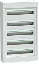  Schneider Electric PrismaSeT S LVSST524 fém maszkolt szekrény 120 modul 5 sor, falon kívüli, IP30 (IP41 ajtóval, külön rendelhető), védőföld és nulla sínnel - Méretek : 958x507x191mm (LVSST524)